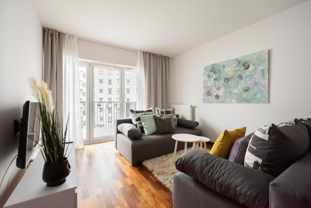 Wola Sunset Apartment Free Parking วอร์ซอ ภายนอก รูปภาพ